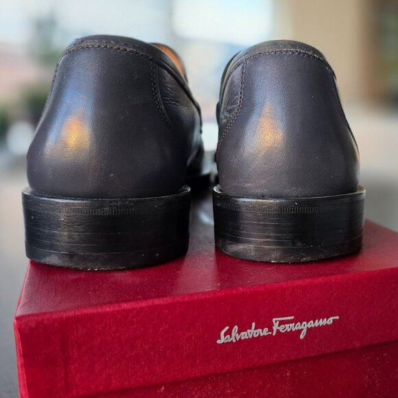 Salvatore Ferragamo Gray Penny Loafer | US 7 EE | Rare | Excellent main image 14